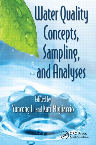 Water Quality Concepts Sampling And Analyses Hardvd Yuncong Li