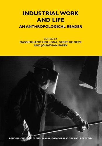 Industrial Work And Life An Anthropological Reader Massimiliano Mollona Editor