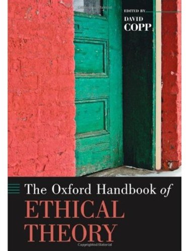 The Oxford Handbook Of Ethical Theory David Copp