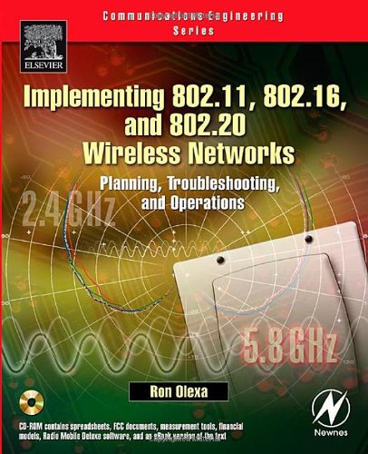 Implementing 80211 80216 And 80220 Wireless Networks Planning Troubleshooting And Maintenance Ron Olexa