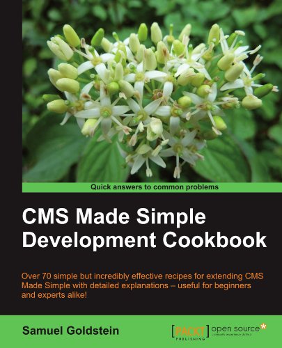 Cms Made Simple Development Cookbook Samuel Goldstein