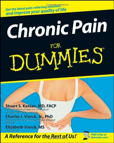 Chronic Pain For Dummies Stuart S Kassan
