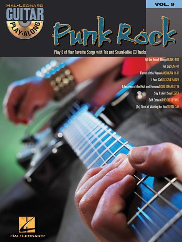 Punk Rock Guitar Playalong Volume 9 Hal Leonard Guitar Playalong Hal Leonard Corp