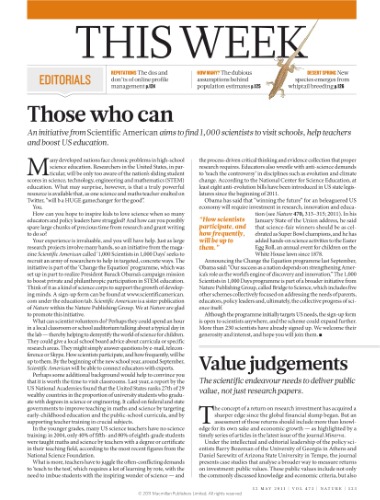 Nature Nature Magazine Vol 473 Pp 123248 2011 May 12 473 7346 Phillip Campbell
