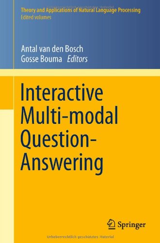 Interactive Multimodal Questionanswering 1st Edition Antal Van Den Bosch