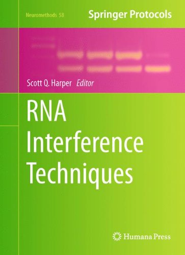 Rna Interference Techniques 1st Edition Yu Shen Auth Scott Q Harper Eds