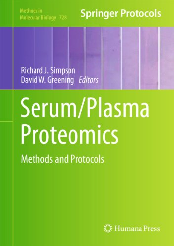 Serumplasma Proteomics Methods And Protocols 1st Edition Lynn A Beer