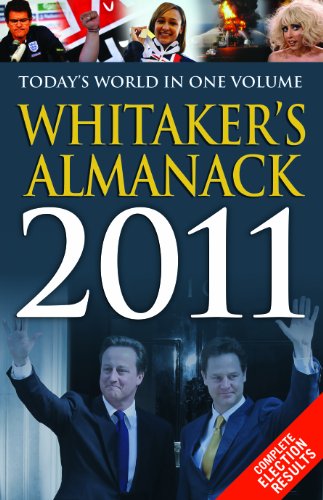 Whitakers Almanack 2011 143th Edition Whitakers