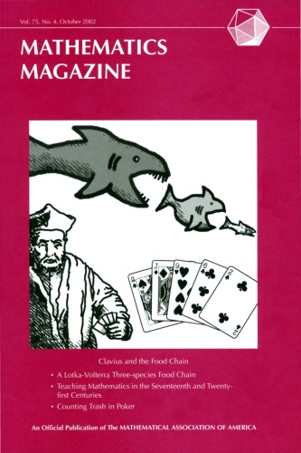 Mathematics Magazine 75 4 Walter Stromquist Editor In Chief