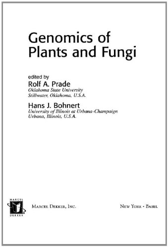 Genomics Of Plants And Fungi Mycology 1st Edition Rolf A Prade