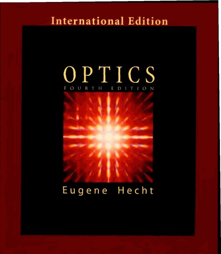 Optics 4th Edition Eugene Hecht