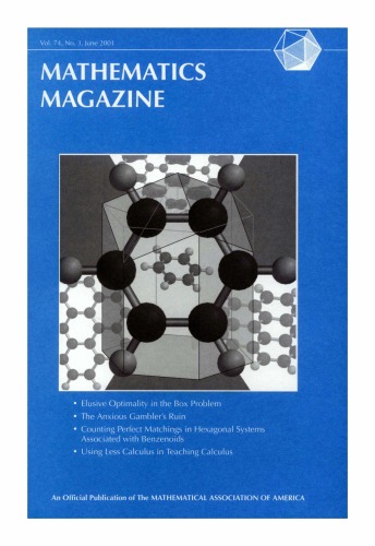 Mathematics Magazine 74 3 Walter Stromquist Editor In Chief