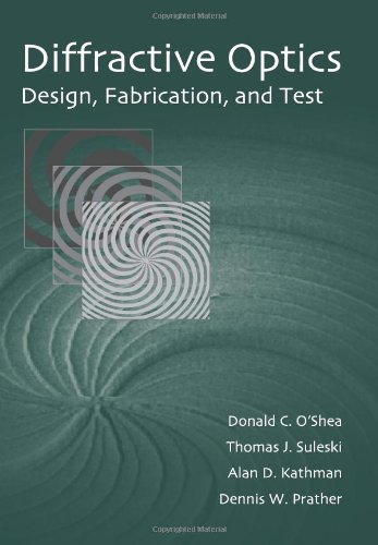 Diffractive Optics Design Fabrication And Test Tutorial Texts In Optical Engineering Spie Press Monograph Donald C Oshea