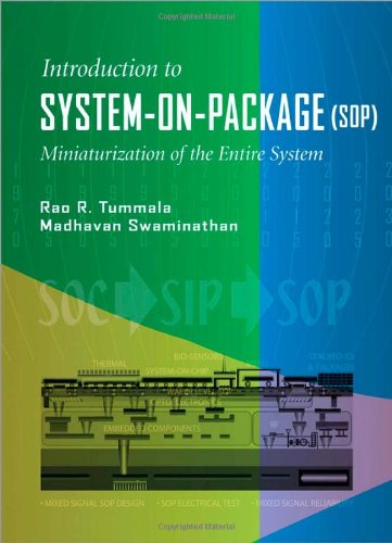 System On Package Miniaturization Of The Entire System 1st Edition Rao Tummala