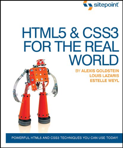 Html5 Css3 For The Real World 1st Edition Estelle Weyl Louis Lazaris