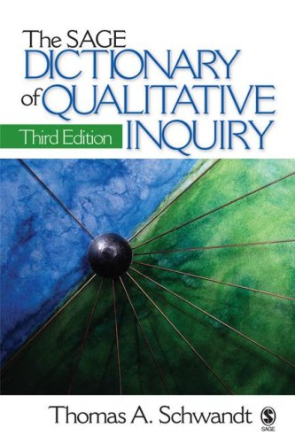 The Sage Dictionary Of Qualitative Inquiry 3rd Thomas A Schwandt