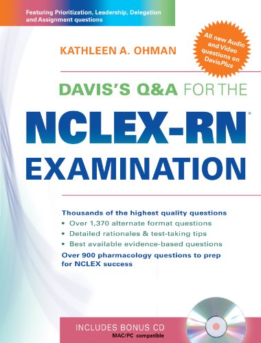 Daviss Qa For The Nclexrn Examination 1st Edition Ohman