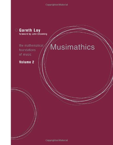 Musimathics Volume 2 The Mathematical Foundations Of Music Gareth Loy