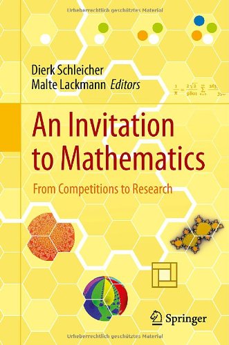 An Invitation To Mathematics From Competitions To Research 1st Edition Terence Tao Auth