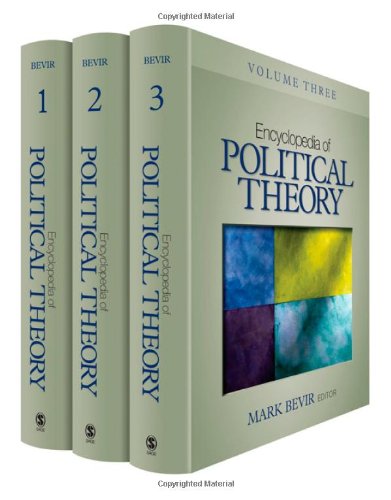 Encyclopedia Of Political Theory First Edition Mark Bevir