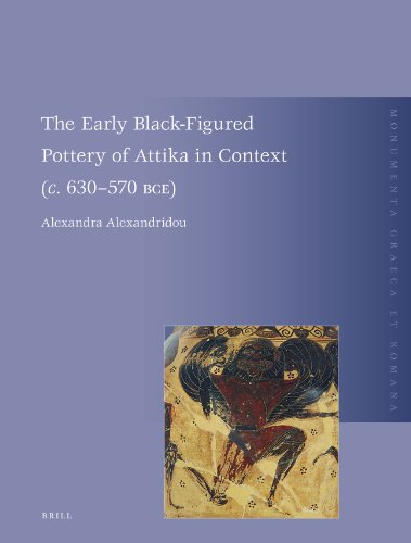 The Early Blackfigured Pottery Of Attika In Context C 630570 Bce Monumenta Graeca Et Romana Alexandra Alexandridou
