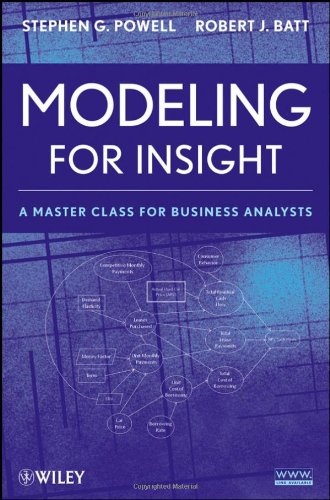Modeling For Insight A Master Class For Business Analysts 1st Edition Stephen G Powell