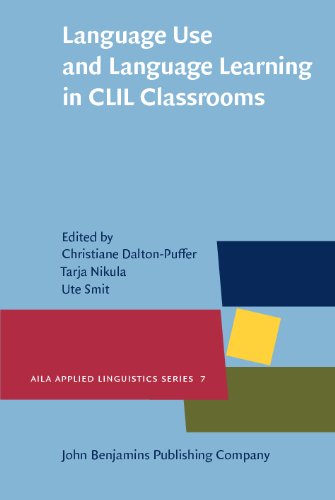 Language Use And Language Learning In Clil Classrooms Aila Applied Linguistics Series Dr Christiane Daltonpuffer