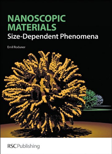 Nanoscopic Materials Sizedependent Phenomena 1st Edition Emil Roduner