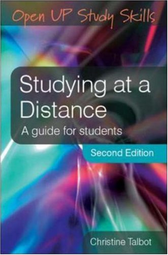 Studying At A Distance A Guide For Students 2nd Edition 2nd Edition Christine Talbot