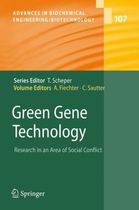 Green Gene Technology Research In An Area Of Social Conflict 1st Edition Arthur Einsele Auth