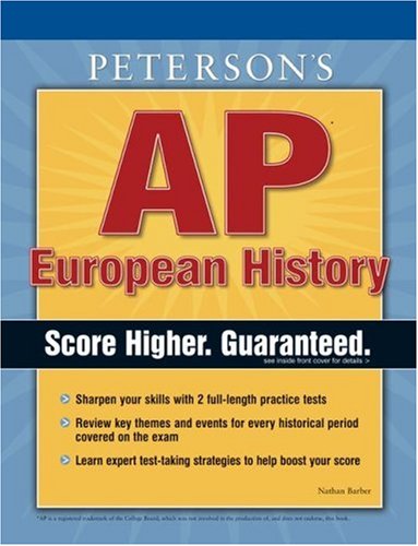 Ap European History 2nd Ed Petersons Ap European History Original Petersons