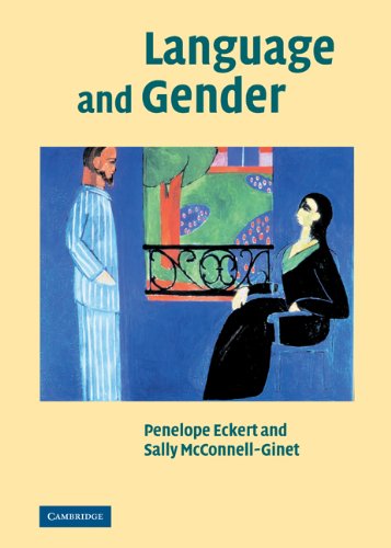 Language And Gender Cambridge Textbooks In Linguistics 1st Edition Penelope Eckert