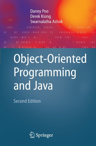 Objectoriented Programming And Java Second Edition 2nd Danny Poo