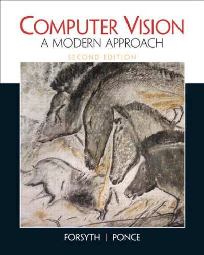 Computer Vision A Modern Approach 2nd Edition David A Forsyth