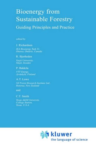 Bioenergy From Sustainable Forestry Guiding Principles And Practice 1st Edition H M Eriksson