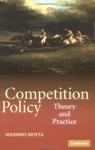 Competition Policy Theory And Practice Massimo Motta