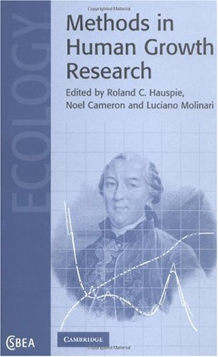 Methods In Human Growth Research 1st Edition Roland C Hauspie