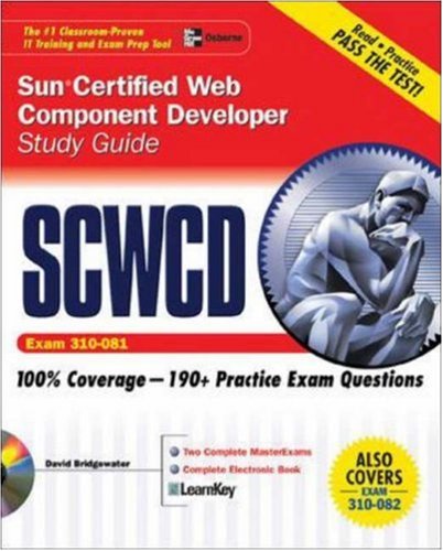 Sun Certified Web Component Developer Study Guide Exams 310081 310082 Oracle Press 1st Edition David Bridgewater