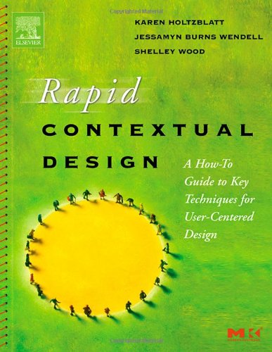 Rapid Contextual Design A Howto Guide To Key Techniques For Usercentered Design Karen Holtzblatt