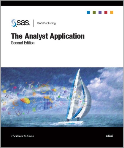 The Analyst Application Sas Publishing