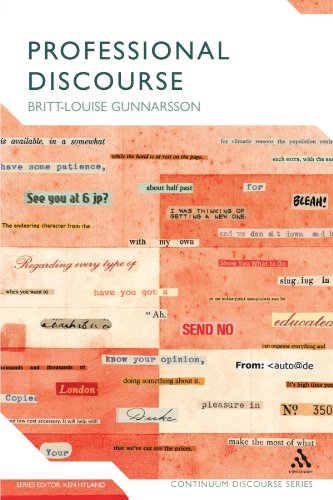 Professional Discourse 1st Edition Brittlouise Gunnarsson