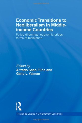 Economic Transitions To Neoliberalism In Middleincome Countries Policy Dilemmas Economic Crises Forms Of Resistance Routledge Studies In Development Economics Alfredo Saadfilho