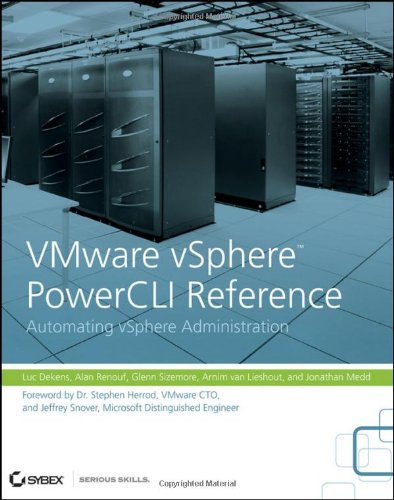 Vmware Vsphere Powercli Reference Automating Vsphere Administration 1st Edition Luc Dekens