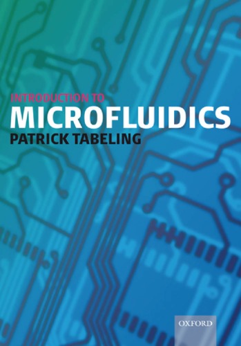 Introduction To Microfluidics P Tabeling