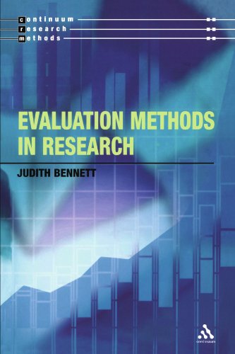 Evaluation Methods In Research Judith Bennett