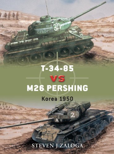 T3485 Vs M26 Pershing Korea 1950 Steven J Zaloga