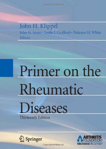 Primer On The Rheumatic Diseases Primer On Rheumatic Diseases Klippel 13th Ed 2008 Corr 2nd Printing John H Klippel