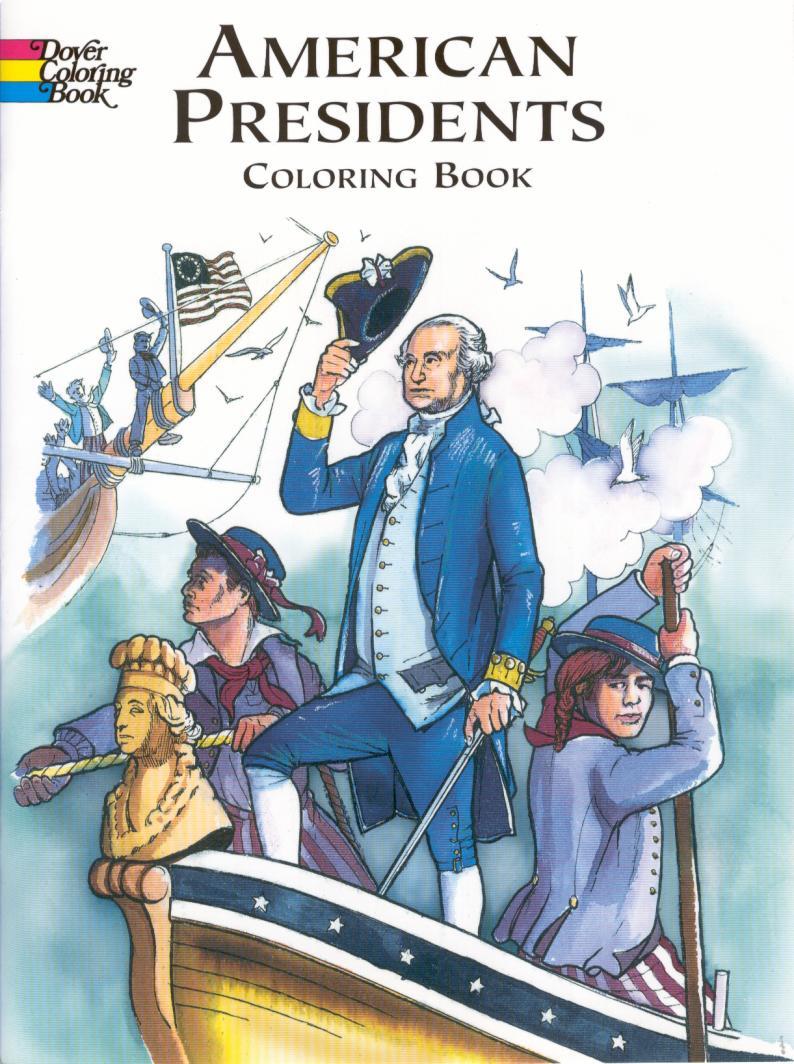 American Presidents Coloring Book Peter F Copeland Cynthia Copeland