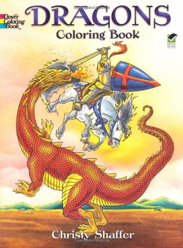 Dragons Coloring Book Christy Shaffer
