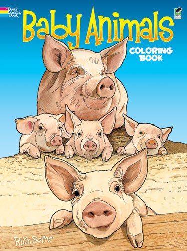 Baby Animals Coloring Book Ruth Soffer